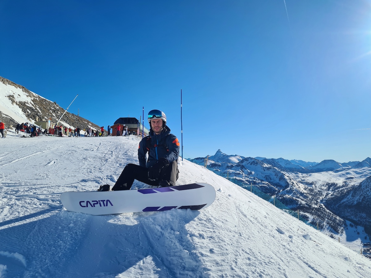 &ldquo;I need activities that get me outside.&rdquo; Luckily, Matteo lives in Turin, close to the alps.
